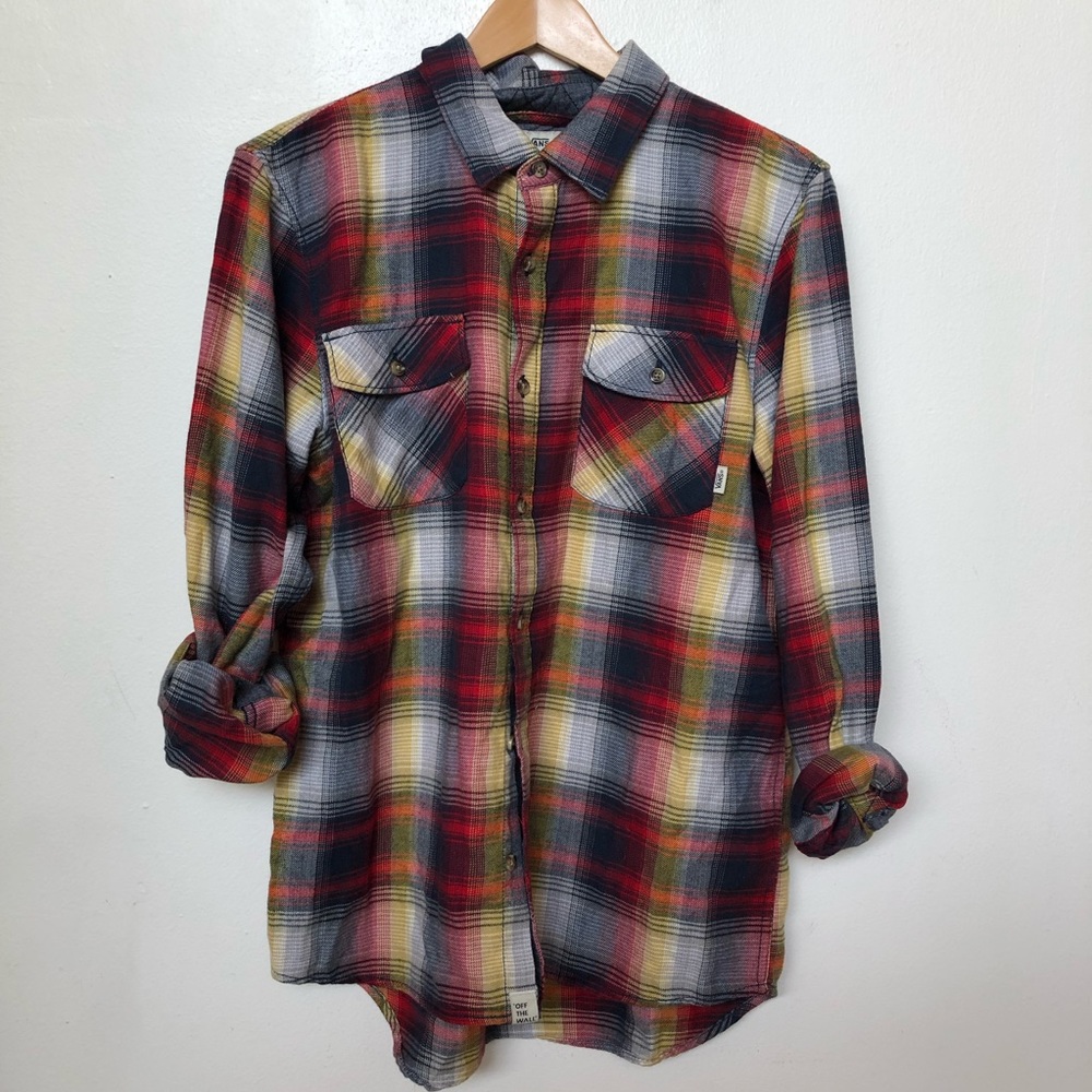 Vans plaid shirt